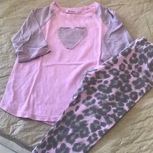 LAmade girls 2pc tie dye outfit Size 12/18 months